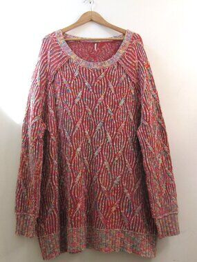 Free People Cable Stitch Tunic Sweater